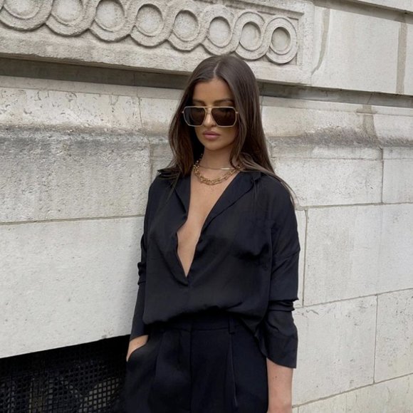 Bottega Veneta Sunglasses BV 1012S-005 Gold/Brown - Picture 5 of 7